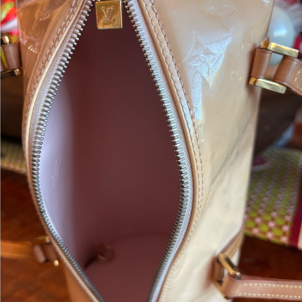 LOUIS VUITTON Vernis Bedford Papillon Handbag Bag Monogram - Picture 7 of 10